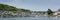 Dartmouth harbour panorama River Dart Devon