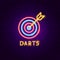 Darts Neon Label