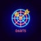 Darts Neon Label