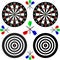 Darts target