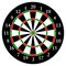 Darts. Target for darts. Isolated object. White background.Vector