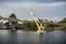 The Darul Hana Bridge in Kuching Waterfront, Sarawak