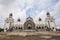 Darurrahman Kecubung Dome Grand Mosque (Mesjid Agung Kubah Kecubung) in Palangkaraya, Indonesia.