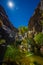 Darwin Falls Death Valley Vertical Composition