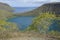 Darwin Lagoon at Tagus Cove in the Galapagos