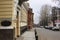 Darwin Street in the historic center of Kharkiv. It has many architectural monuments