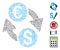Dash Collage Euro Money Exchange