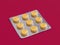 Dash Crypto Cure Drug Addiction Pill Blister Packet Tablet 3D Illustration
