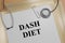 Dash Diet - medical concept