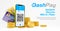 DashPay system cryptocurrency fast transactions. Digital crypto coin Dash and pay terminal. Crypto pay via phone