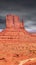 Dasrk Skies Monument Valley
