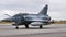 Dassault Mirage 2000B of French Air Force taxiing on the runway