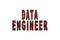 Data engineer, Banner, Poster and Sticker
