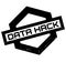 Data Hack rubber stamp