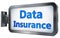 Data Insurance on billboard