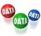 Data Juggling Information Technology Database 3 Balls