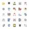 Data Management Flat Icons Pack