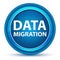 Data Migration Eyeball Blue Round Button