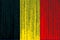 Data protection Belgium flag. Belgian flag with binary code.