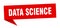 data science speech bubble. data science ribbon sign.