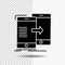 data, Sharing, sync, synchronization, syncing Glyph Icon on Transparent Background. Black Icon