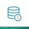 Data Storage Essential Icon Vector Logo Template Illustration Design. Vector EPS 10