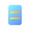 Data and storage management pixel perfect flat gradient color ui icon