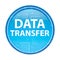 Data Transfer floral blue round button
