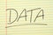 Data On A Yellow Legal Pad