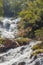 Datanla waterfall flow of water powerful Selfoss cascade