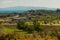 DATCA, MUGLA, TURKEY: The old Turkish windmill Datca Vineyard, now a cafe and wine tasting.