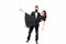 Date of beautiful couple. love date for man and woman. formal couple of tuxedo man and elegant girl. engagement and