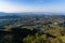 Dated - 1st feb,2021 location - DEHRADUN, INDIA . A wide angle shot of dehradun city valley from mussoorie hill in the state of