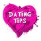 Dating Tips Representing Relationship Advice 3d Illustration