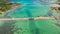 Dauis Bridge between the Islands of Bohol and Panglao, Philippines.