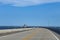 Dauphine island parkway near coden with spectacular bridge