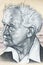 David Ben-Gurion portrait from Israeli money