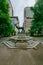 David P. Thompson Monument, or Elk Fountain, in downtown Portland, USA