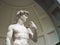 David is a Renaissance sculpture masterpiece of Michelangelo in florence italy