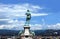 David Statue at Piazzale Michelangelo and panoprama Florence