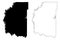 Daviess County, Indiana U.S. county, United States of America, USA, U.S., US map vector illustration, scribble sketch Daviess