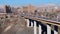 Davitashen bridge on a sunny winter day