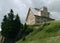 Davos old observatory and physics building in Switzerland