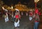 Davul Players perform infront of the Temple of the Sacred Tooth Relic in Kandy, during the Esala Perahera.