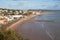 Dawlish Devon England uk English coast town with beach