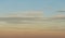 Dawn clouds sweeping over horizon panorama