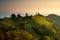 Dawn at Jamnik Slovenia, Church of Saints Primus