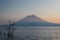 Dawn on the lake Atitlan