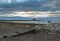 Dawn, Lindisfarne Castle. Holy Island.