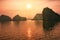 Dawn over Ha Long Bay, Vietnam